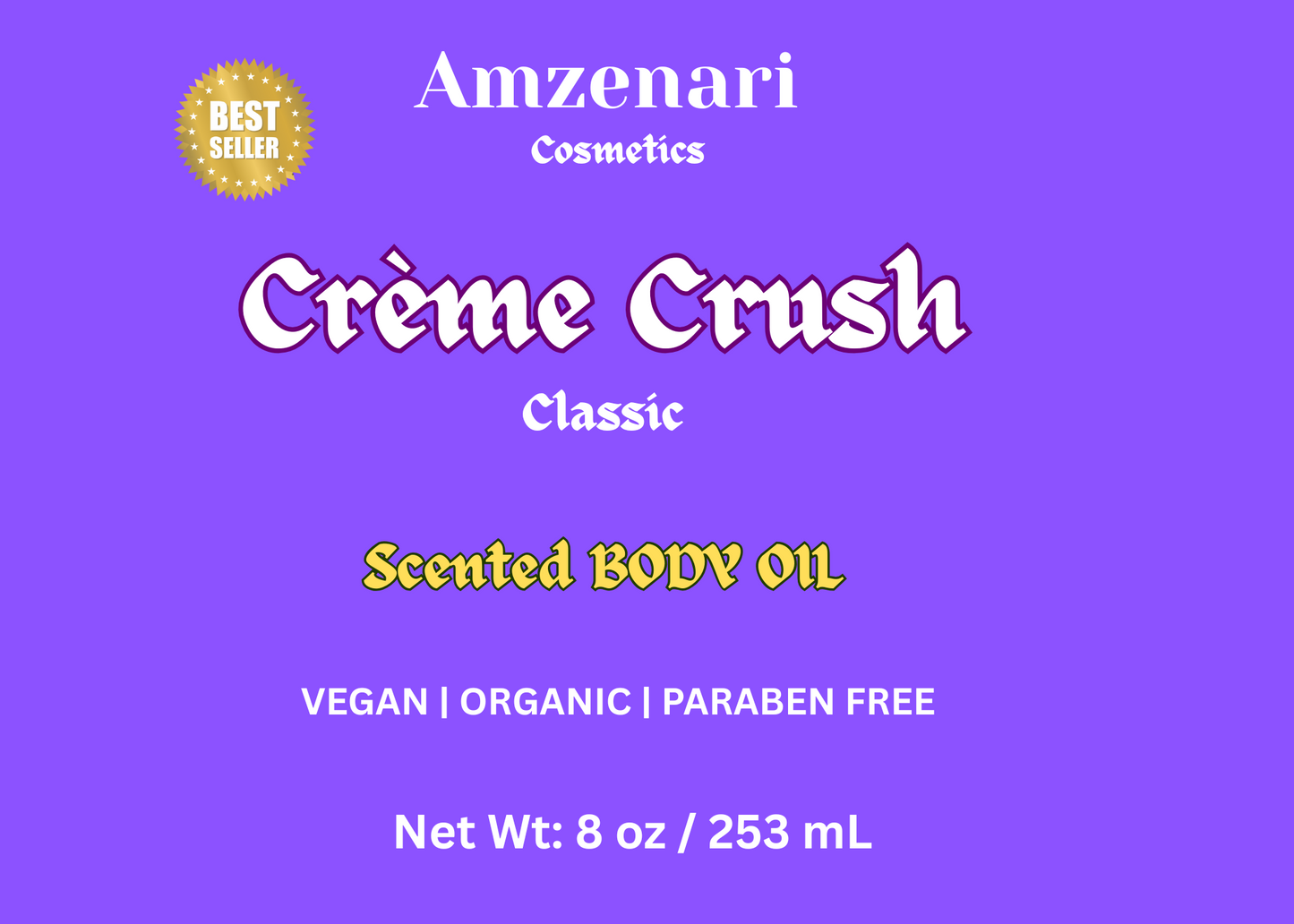 CREME CRUSH BODY OIL