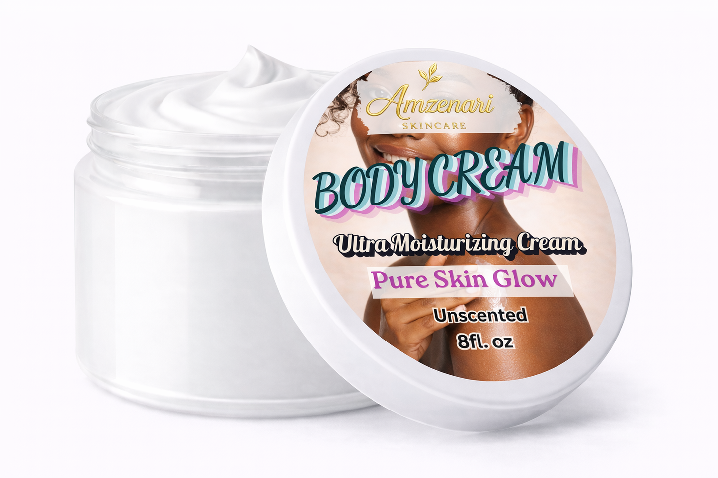 PURE SKIN GLOW - UNSCENTED ULTRA MOISTURIZING BODY CREAM