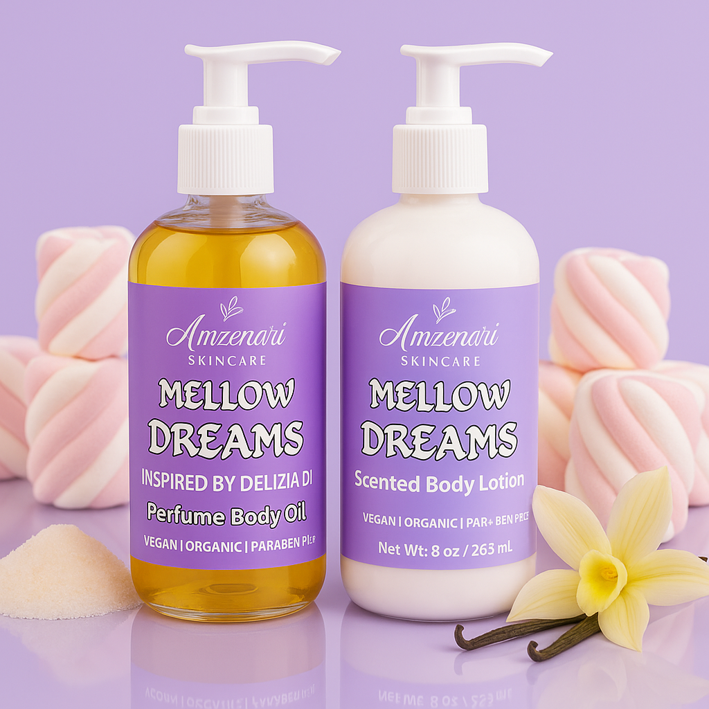MELLOW DREAMS PERFUME BODY OIL / Inspired by Delizia Di Marshmallow/