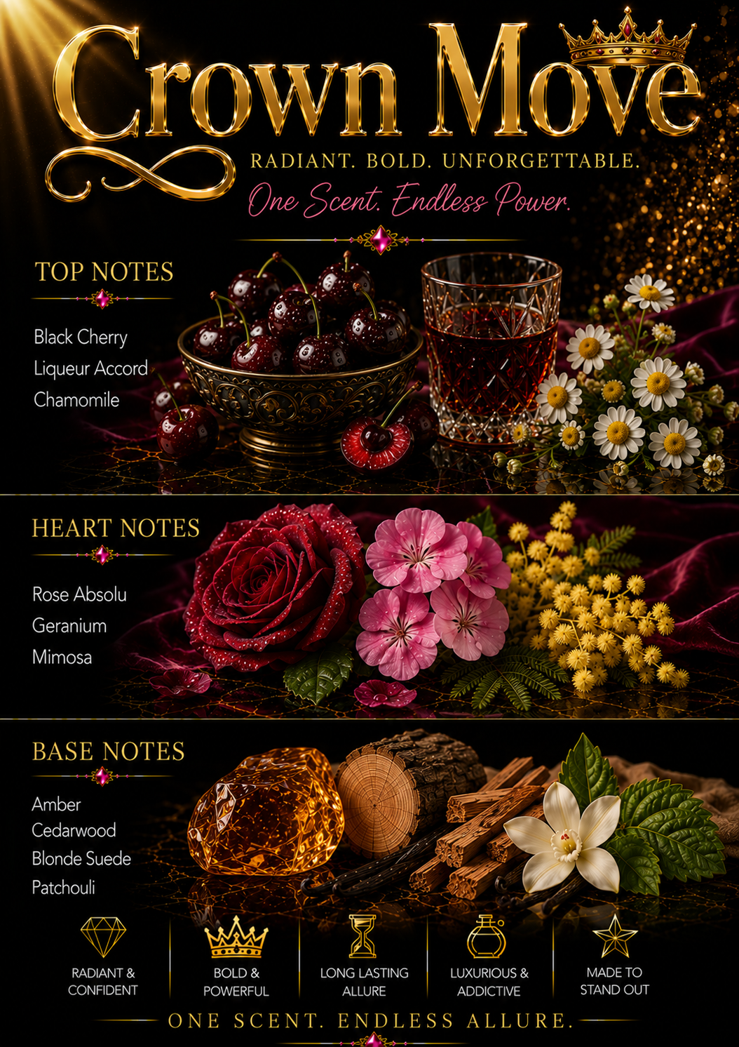 Crown Move Luxurious Body Oil