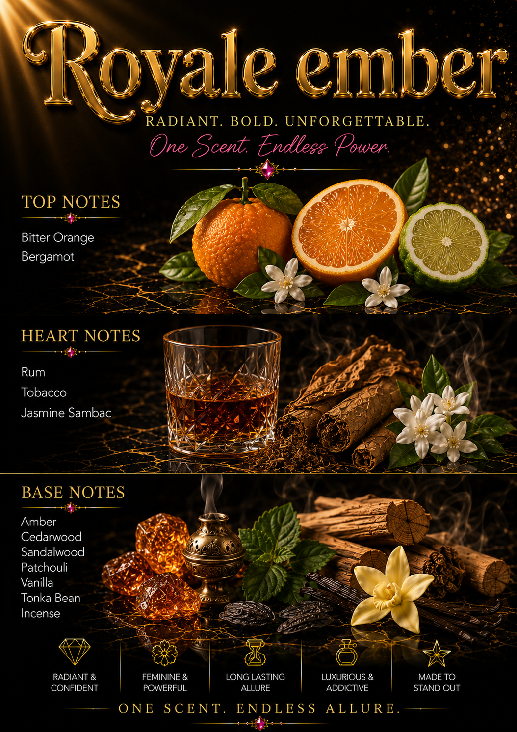 Royal Ember Luxurious Body Cream