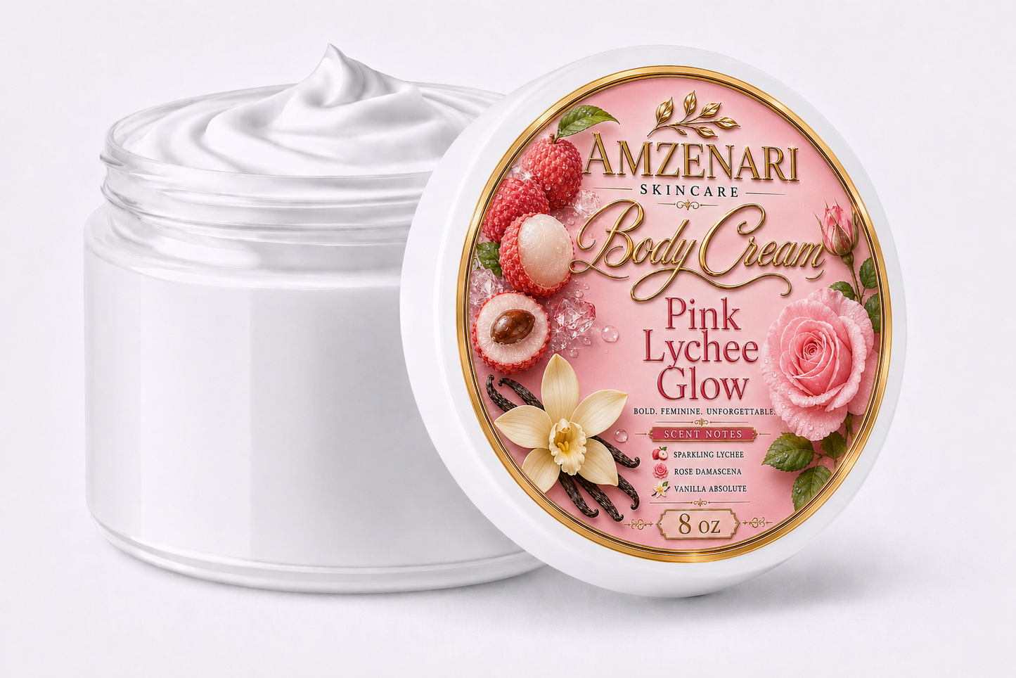 Pink Lychee Glow Body Cream