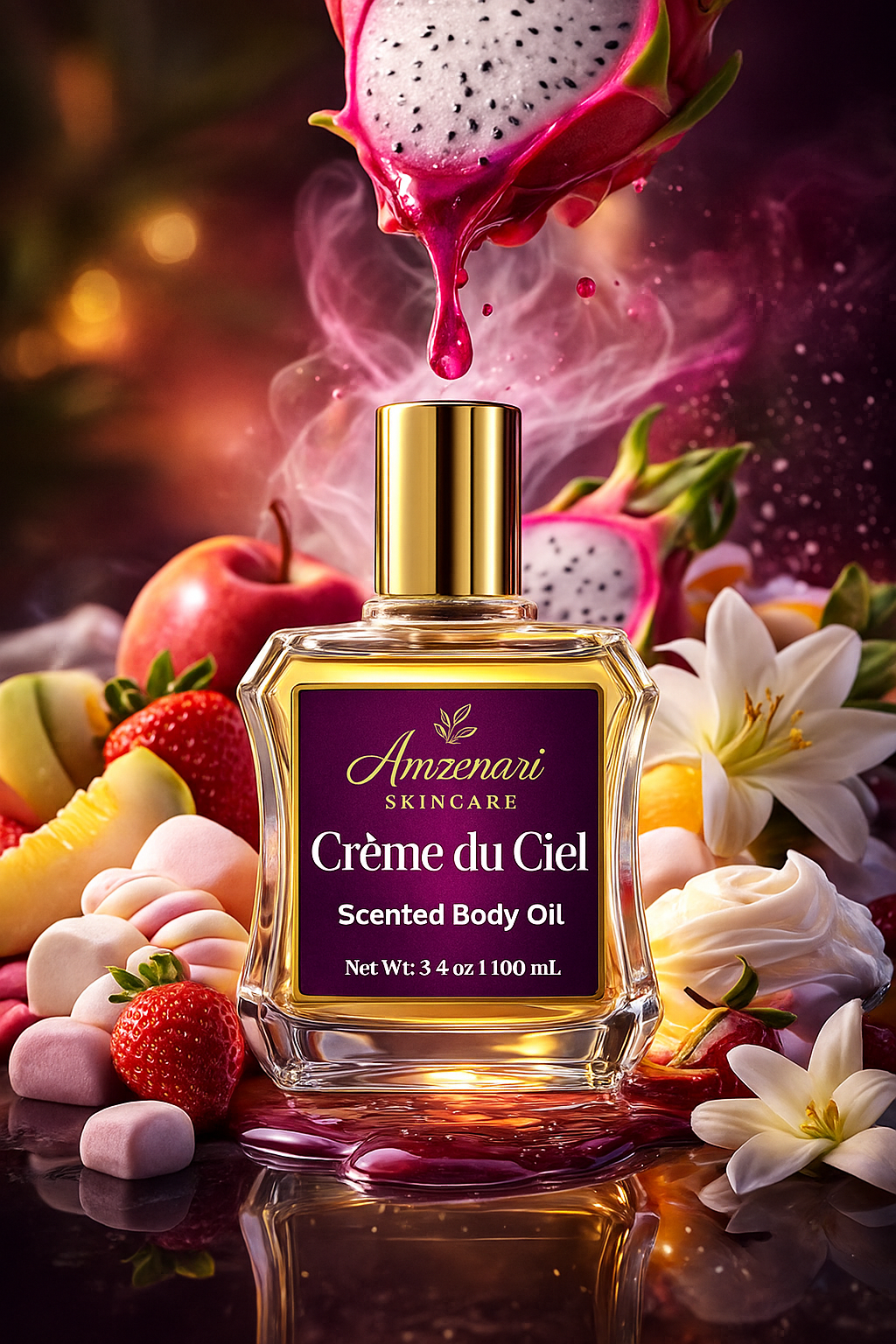 Creme du Ceil Scented Body Oil