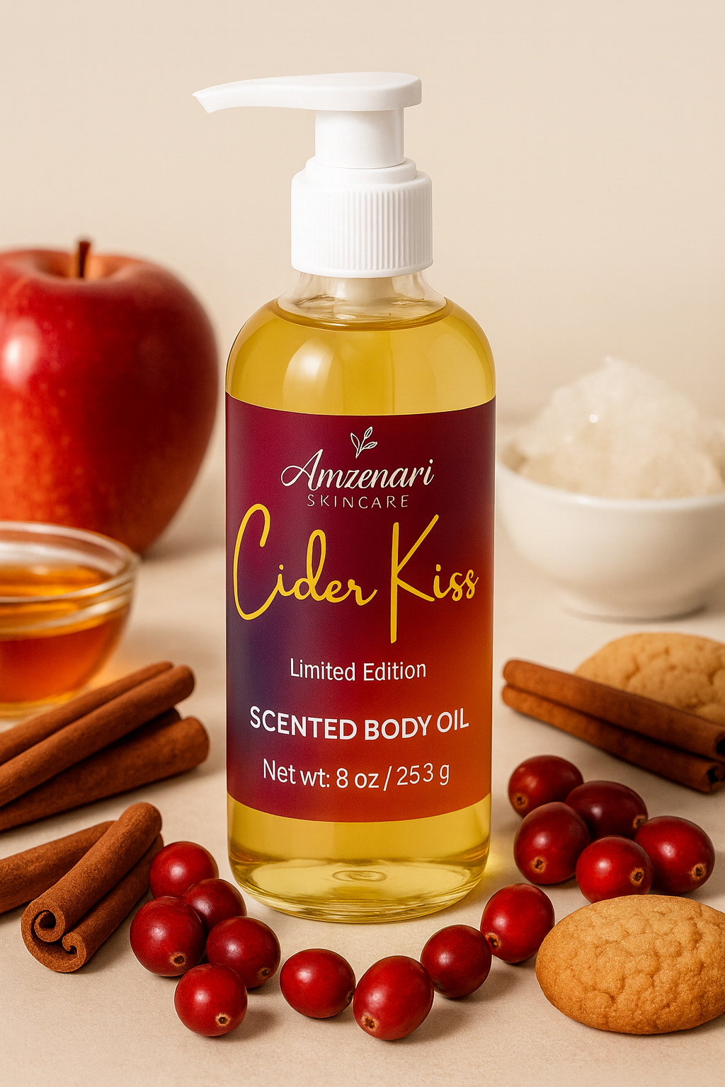 🍁 CIDER KISS SCENTED BODY OIL