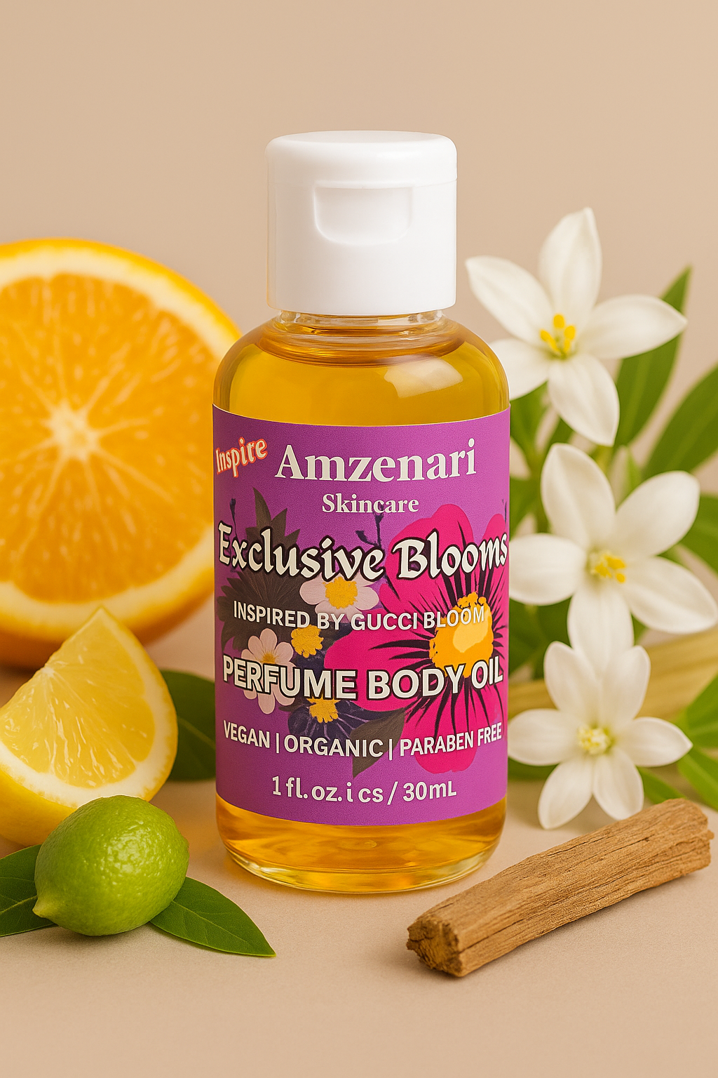 ELEGANT INSPIRED SCENTED TRAVEL SIZE BODY OIL BUNDLE