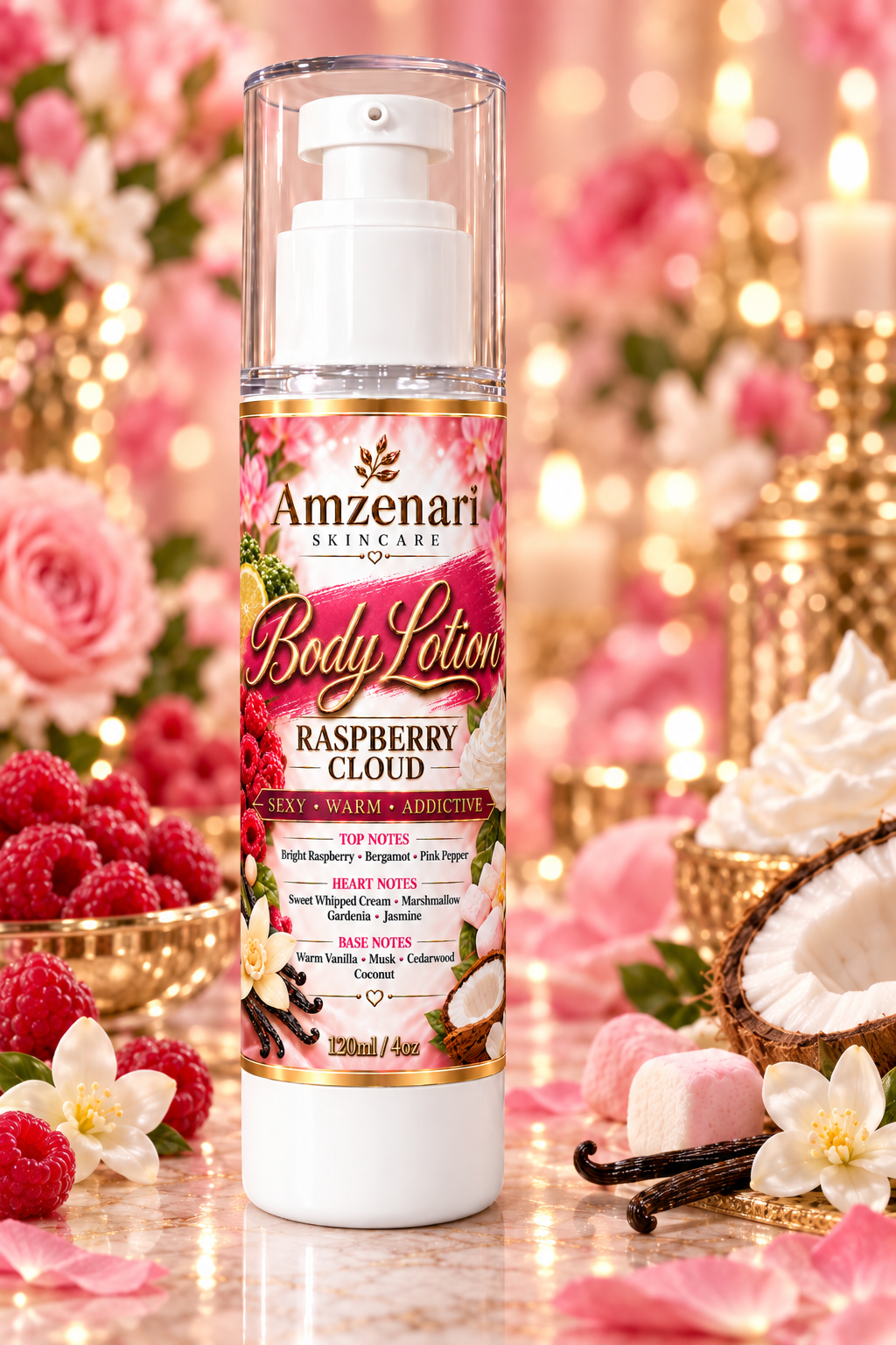 RASPBERRY CLOUD BODY LOTION. ( INSPIRED BY HOUSE OF. SILLAGE MINNIE MOUSE )
