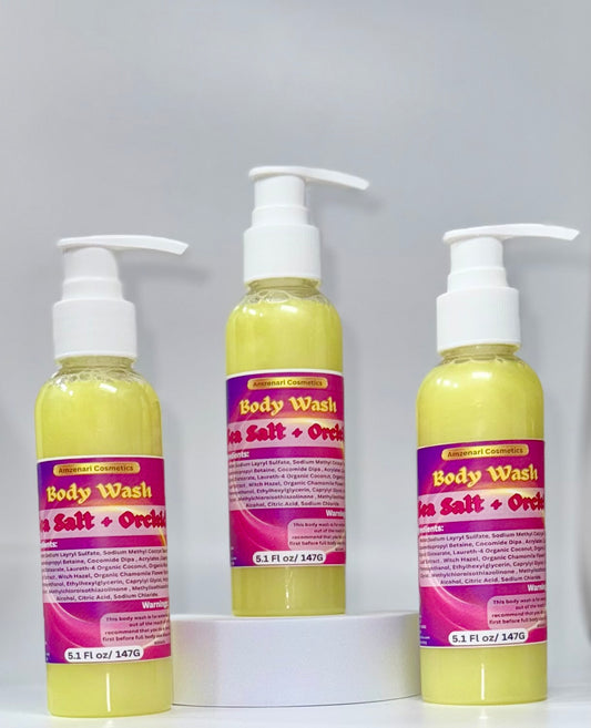 Sea Salt + Orchid Body Wash