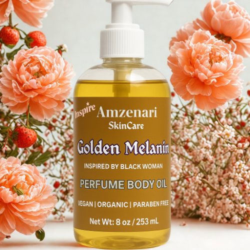 GOLDEN MELANIN PERFUME BODY OIL