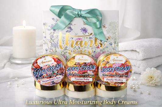 LUXURY BODY CREAM DISCOVERY BUNDLE BAG