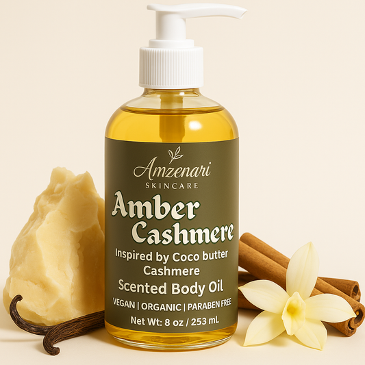 AMBER CASHMERE SCENTED BODY Oil ( Inspired by Coco Butter Cashmere )