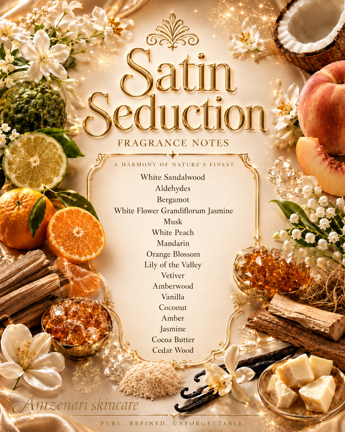 SATIN SEDUCTION BODY CREAM (TRBRID INSPIRED BY 724 MFK , VALAYA, CASHMERE )