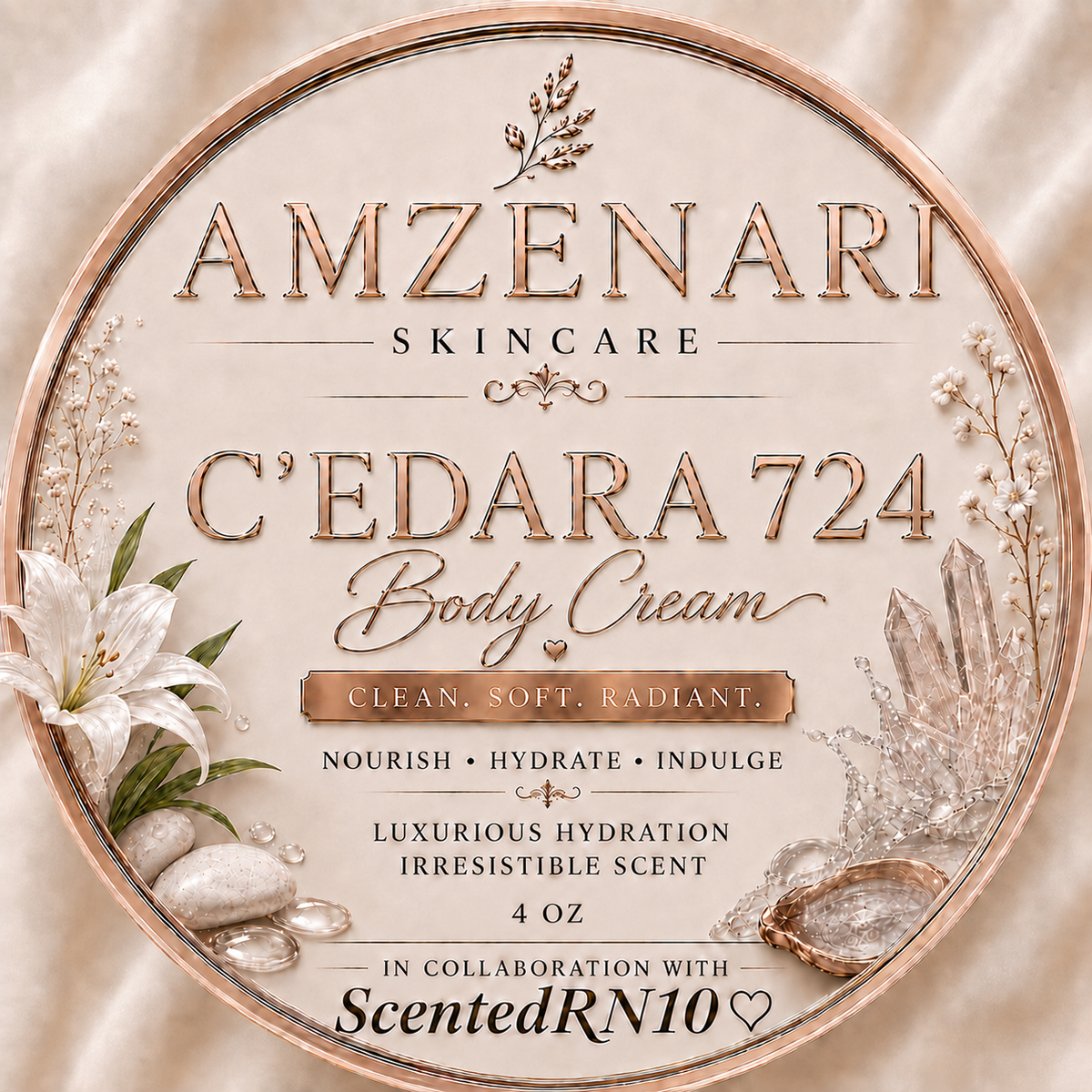 C’EDARA 724 BODY CREAM HYBRID ( INSPIRED BY MFK724 & CEDAR CHIC