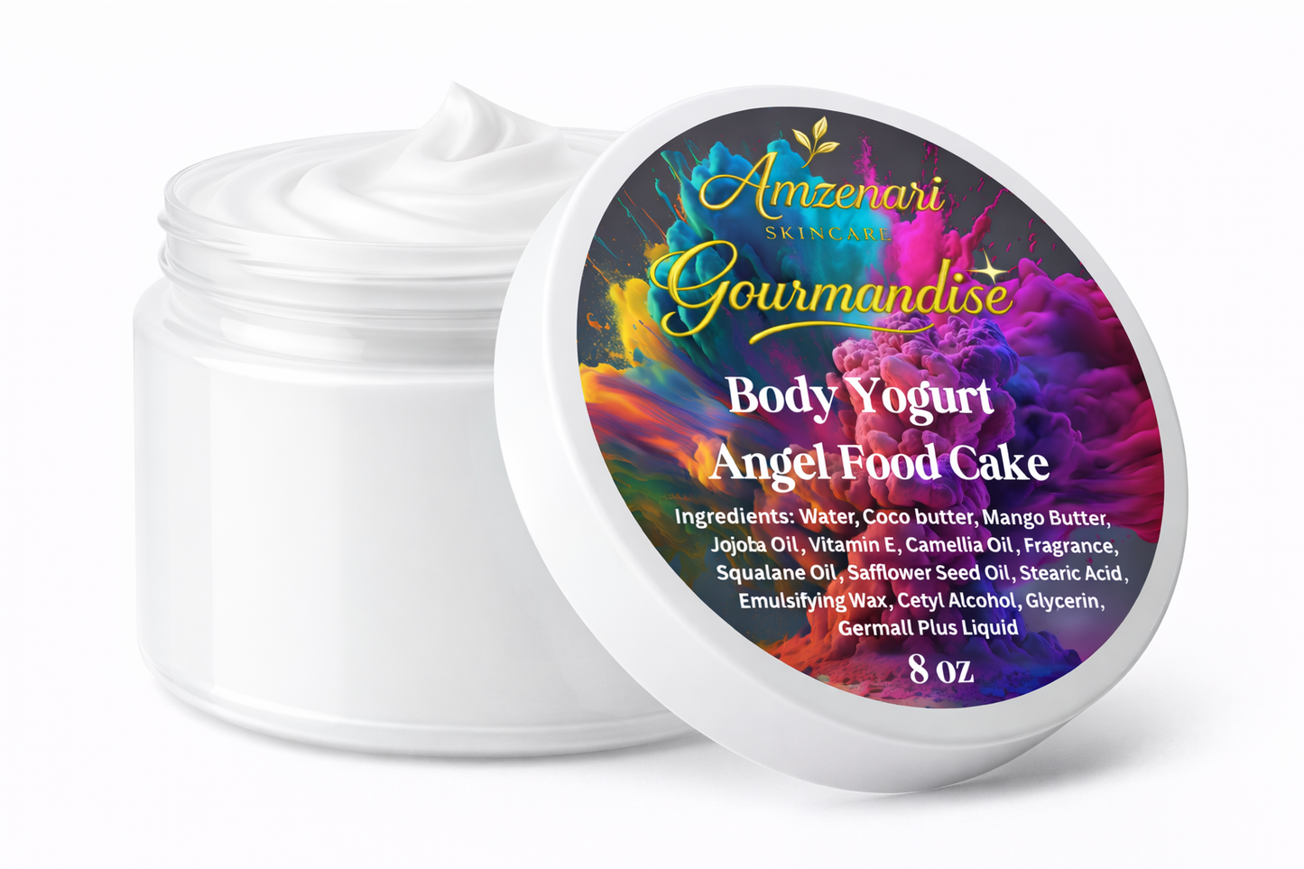 Angel Food  Cake — Body Yogurt Cream