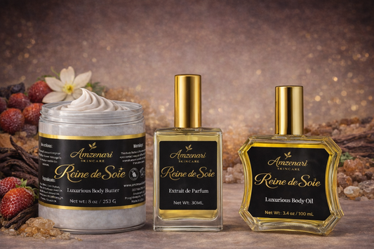 Reine de Soie Body Bundle Gift Set ( Inspired By Creed Queen of Silk ) Shipped in 4-5 business