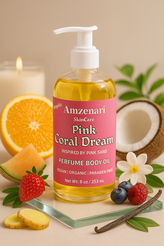 PINK CORAL DREAM PERFUME BODY OIL INSPIRED BY : PINK SANDS
