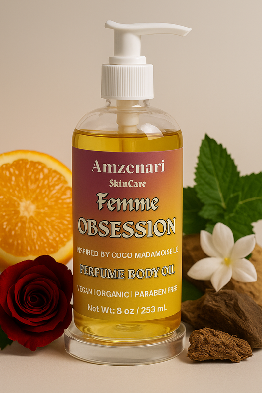 FEMME OBSESSION PERFUME BODY OIL, INSPIRED BY : Coco Mademoiselle