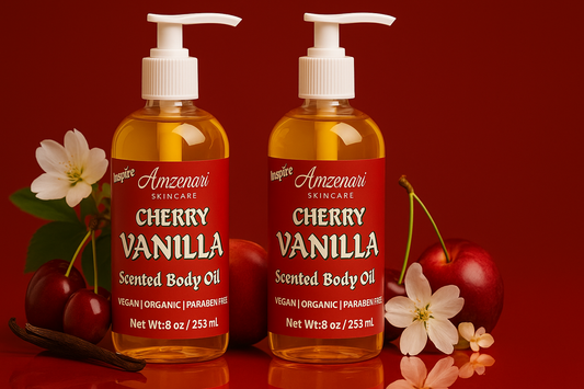 CHERRY VANILLA SCENTED BODY OIL