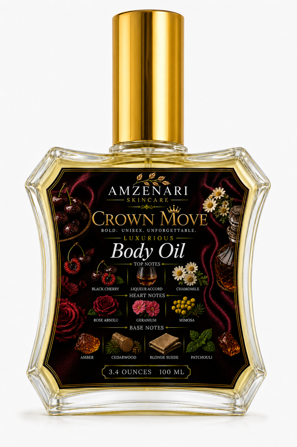 Crown Move Luxurious Body Oil
