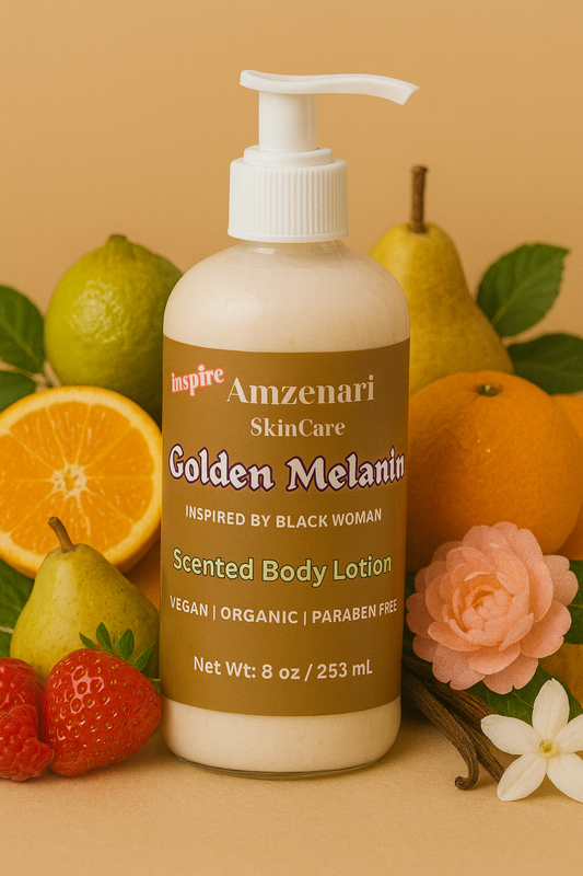 GOLDEN MELANIN SCENTED BODY LOTION