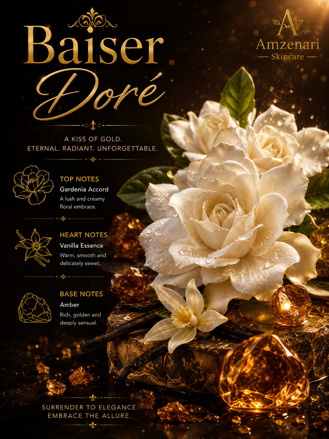 Baiser Doré Body Cream