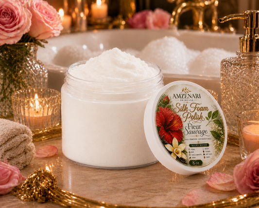 Fleur Sauvage Silk Foam Body  Polish