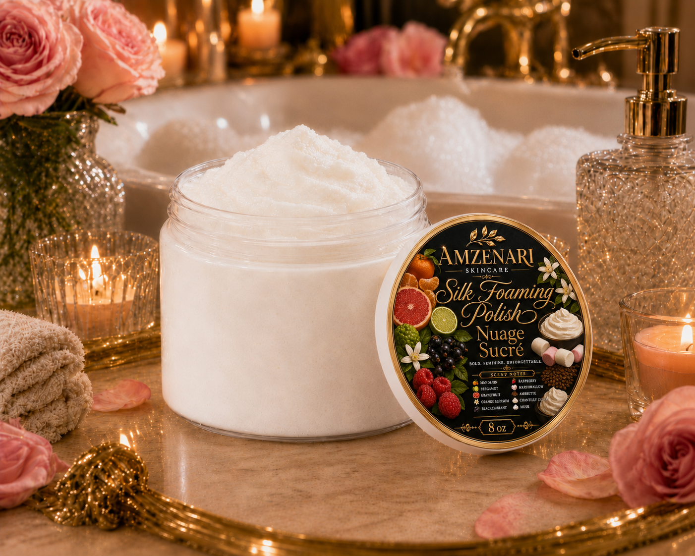 Nuage Sucré Silk Foam Body Polish