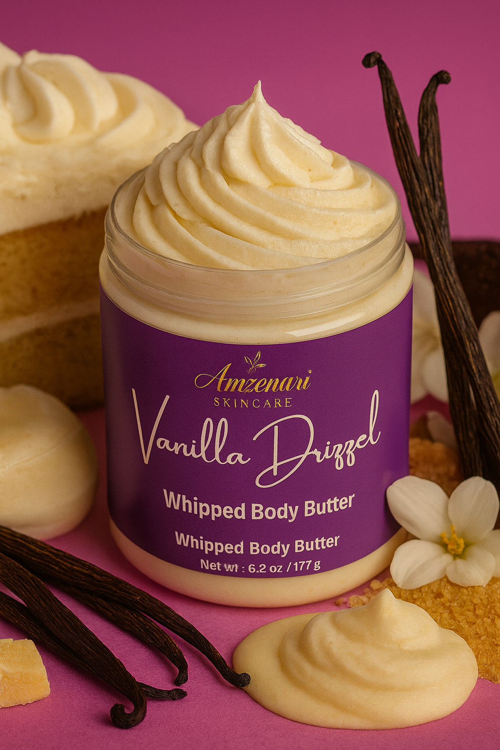 Vanilla Drizzle Whipped Body Butter ( Inspired By Pure Vanilla )