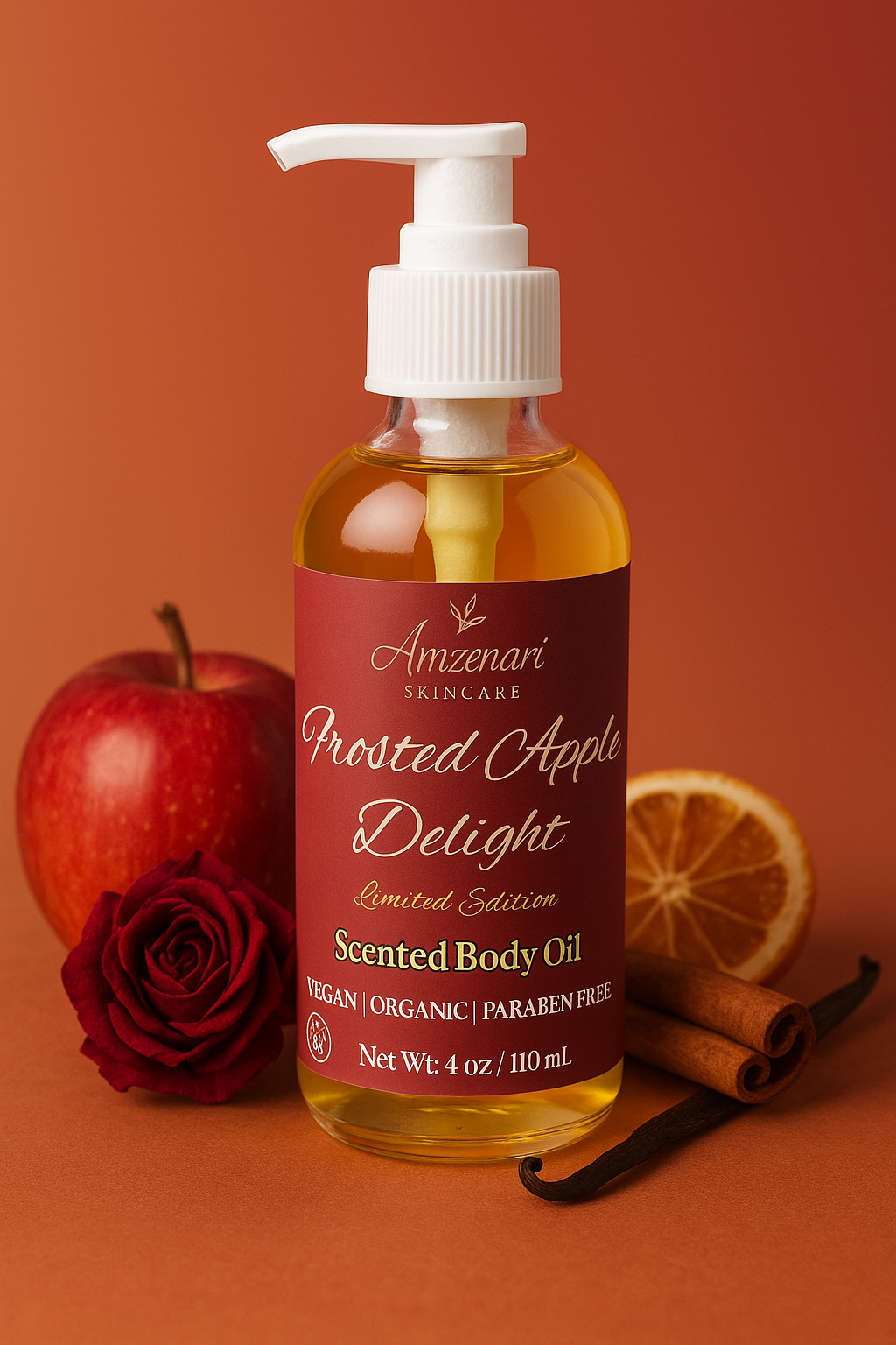 FROSTED APPLE DELIGHT SCENTED BODY OIL
