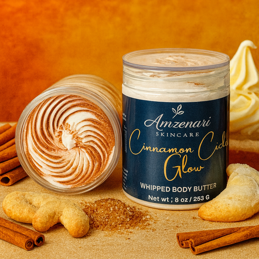 🍁 CINNAMON CIDER GLOW WHIPPED BODY BUTTER