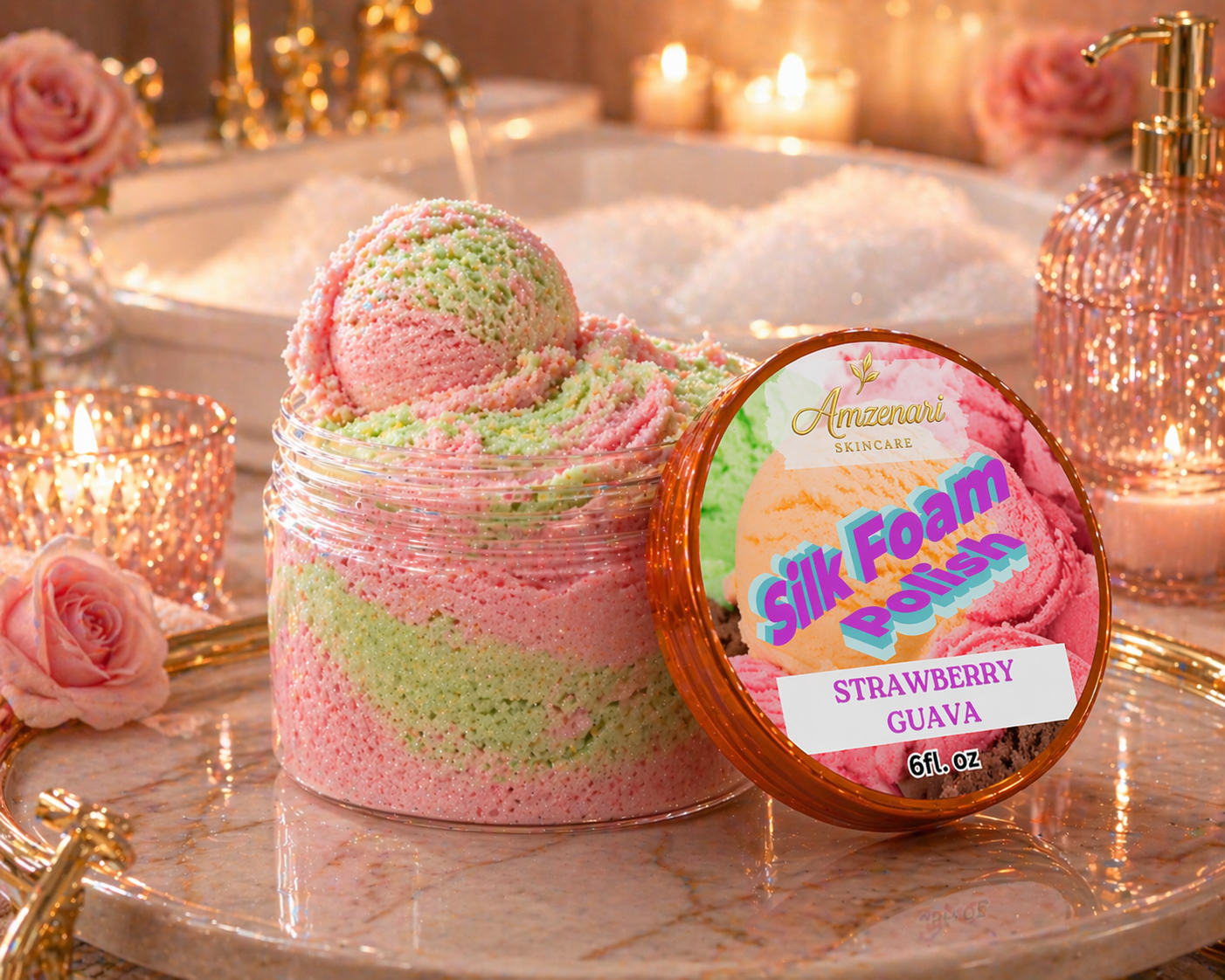 SILK FOAM POLISH - WHIPPED BODY SCRUB