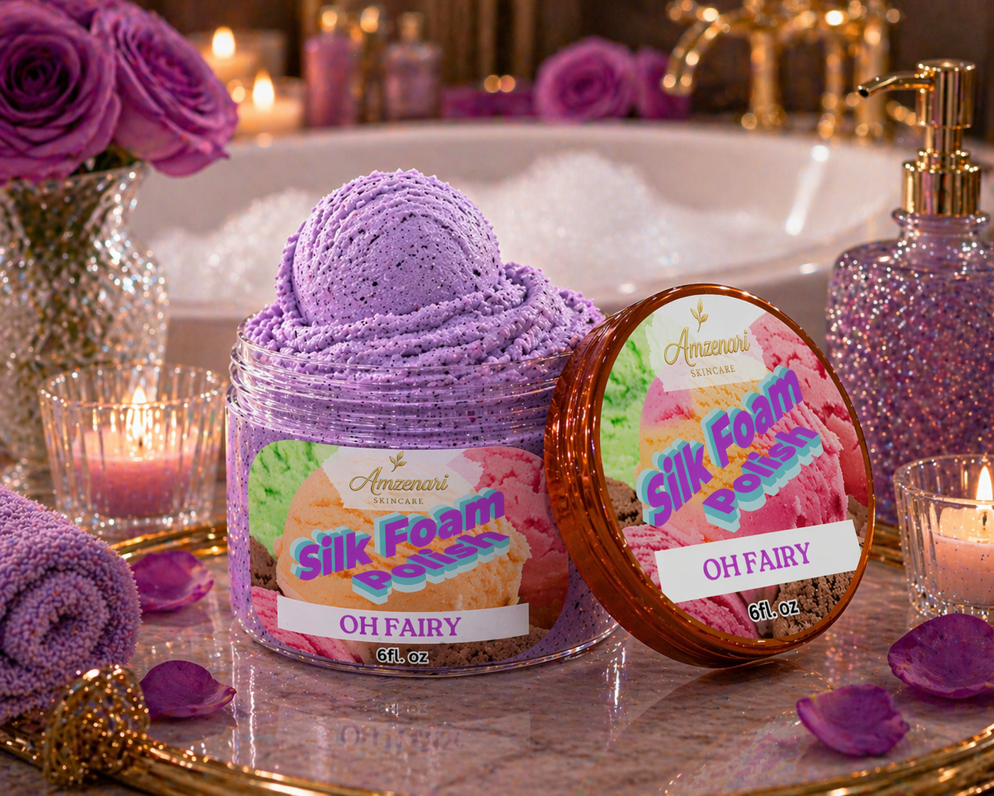SILK FOAM POLISH - WHIPPED BODY SCRUB