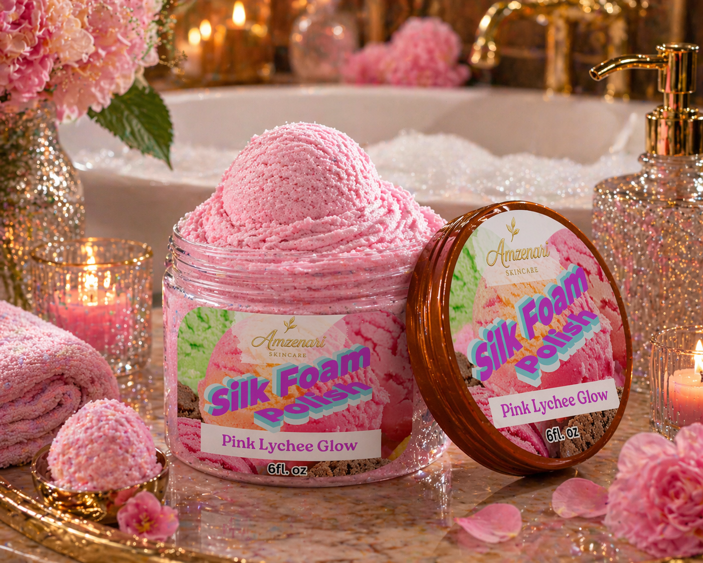 SILK FOAM POLISH - WHIPPED BODY SCRUB