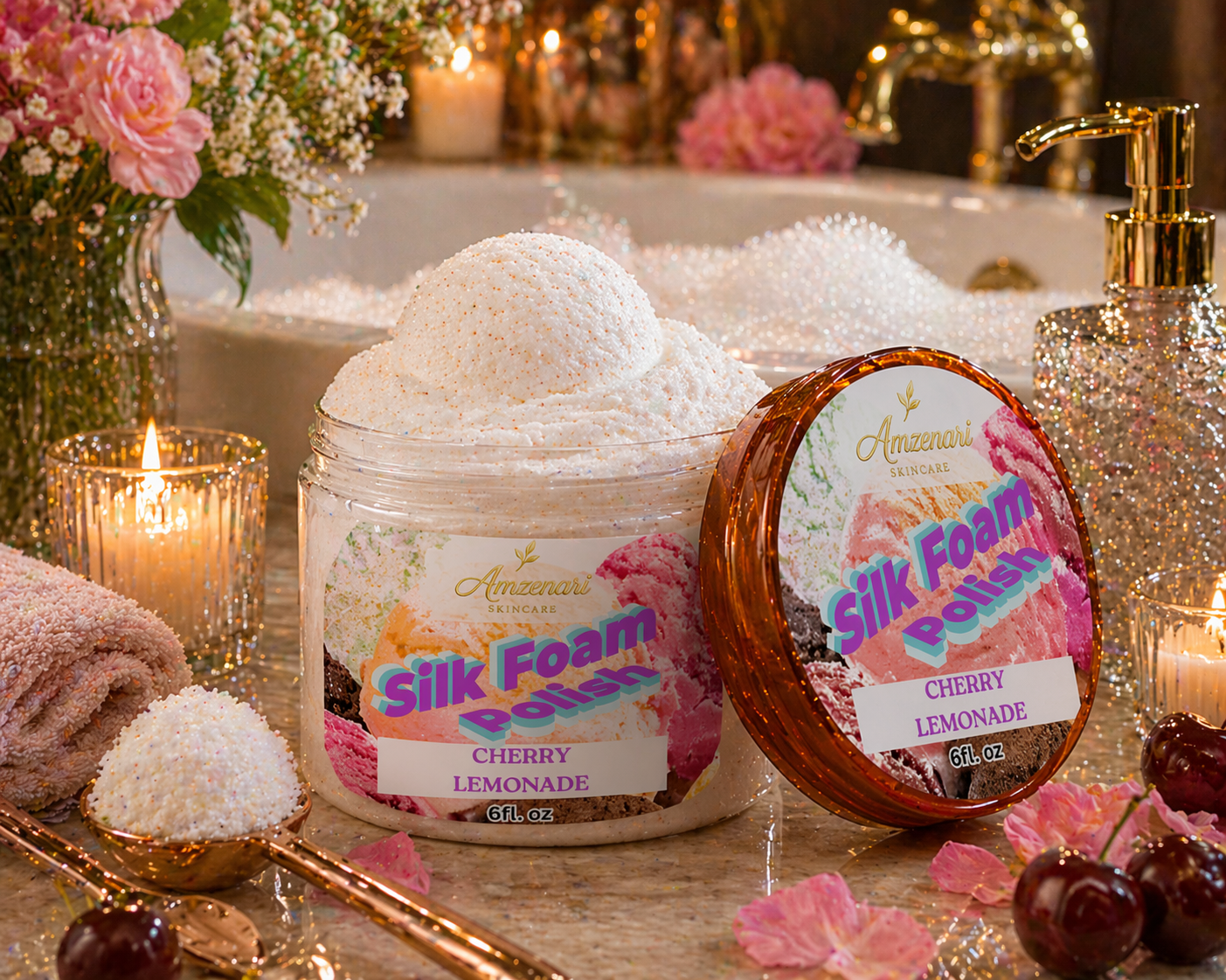 SILK FOAM POLISH - WHIPPED BODY SCRUB