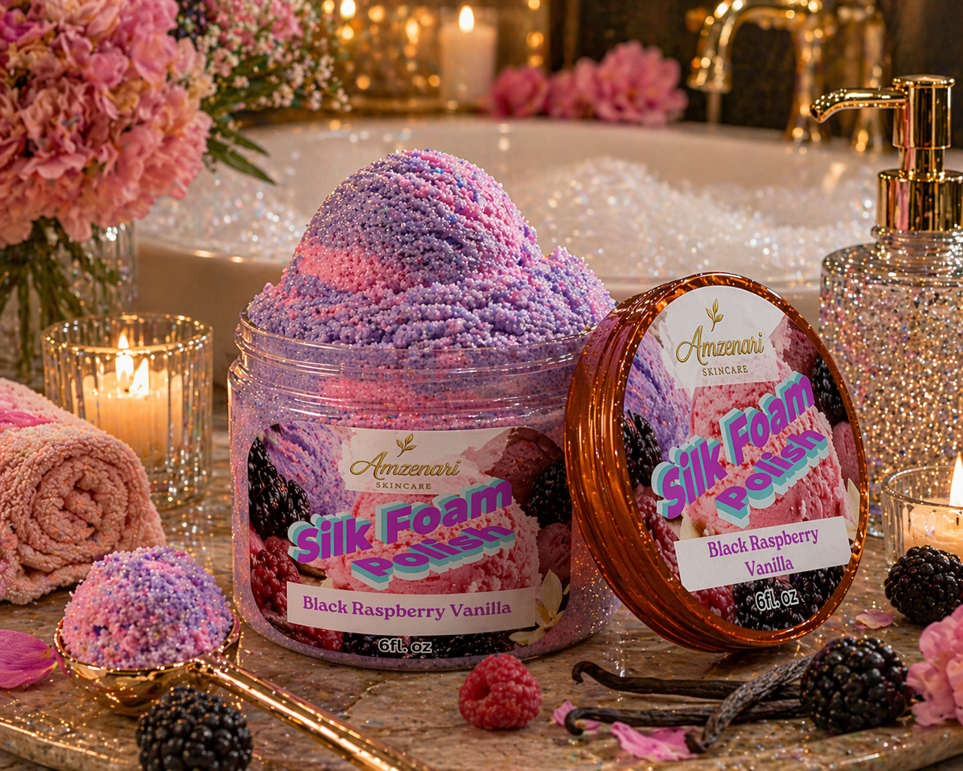 SILK FOAM POLISH - WHIPPED BODY SCRUB