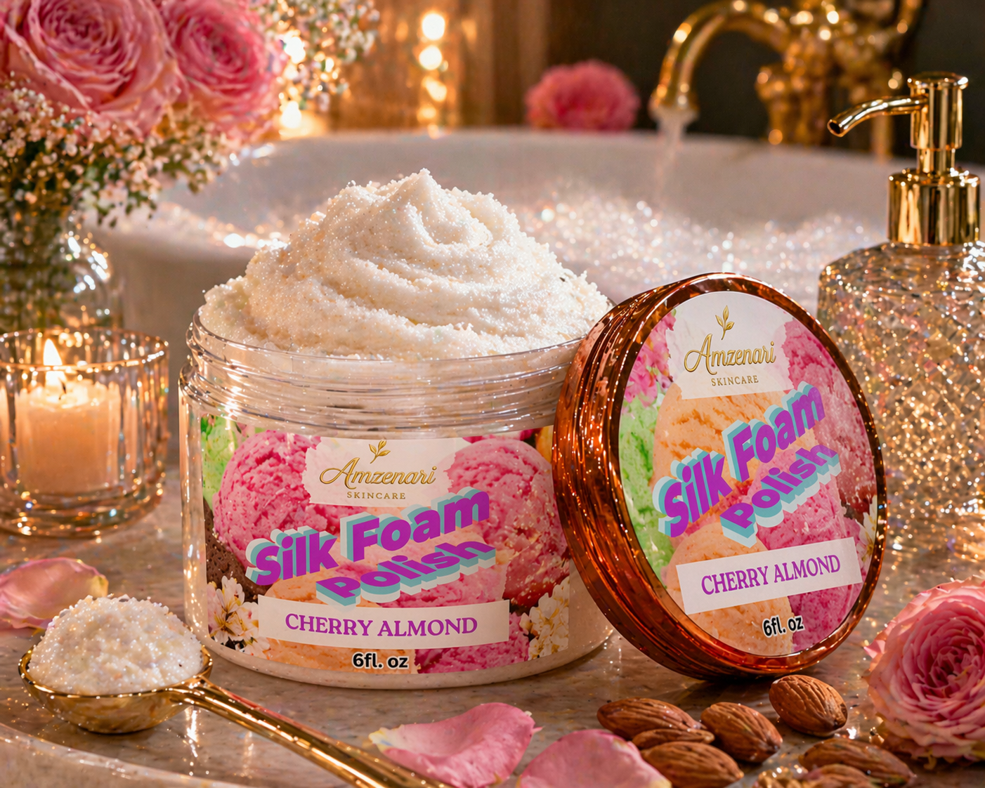 SILK FOAM POLISH - WHIPPED BODY SCRUB