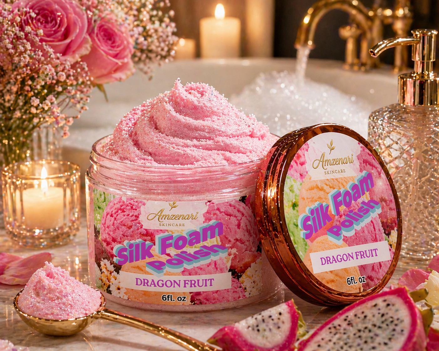 SILK FOAM POLISH - WHIPPED BODY SCRUB