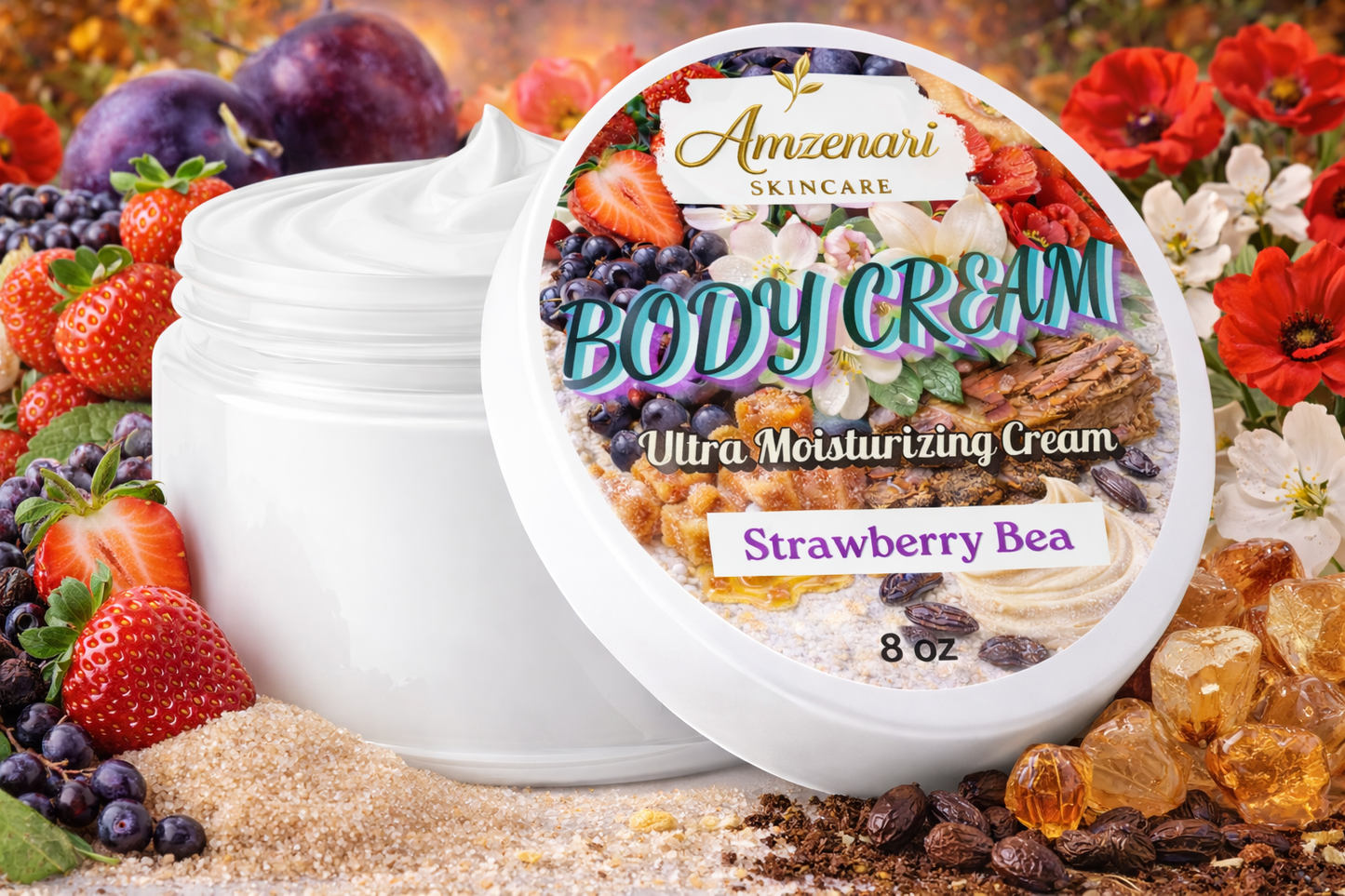 STRAWBERRY BEA BODY CREAM