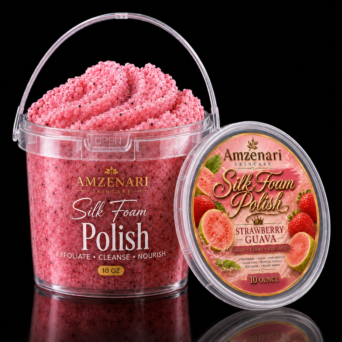 SILK FOAM POLISH - WHIPPED BODY SCRUB