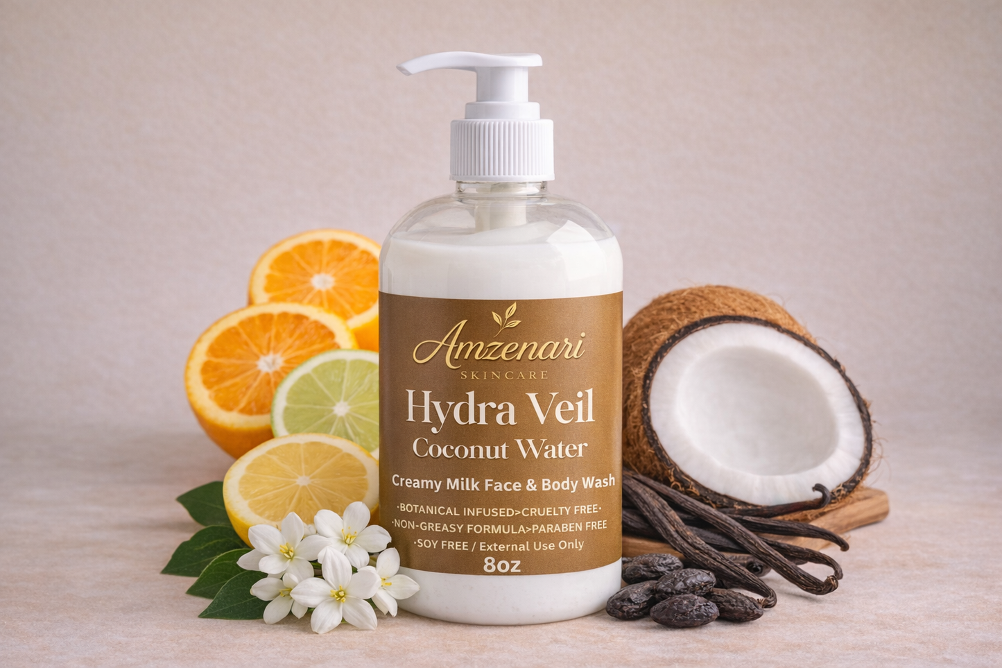 Hydra Veil Creamy Body and Face Wash