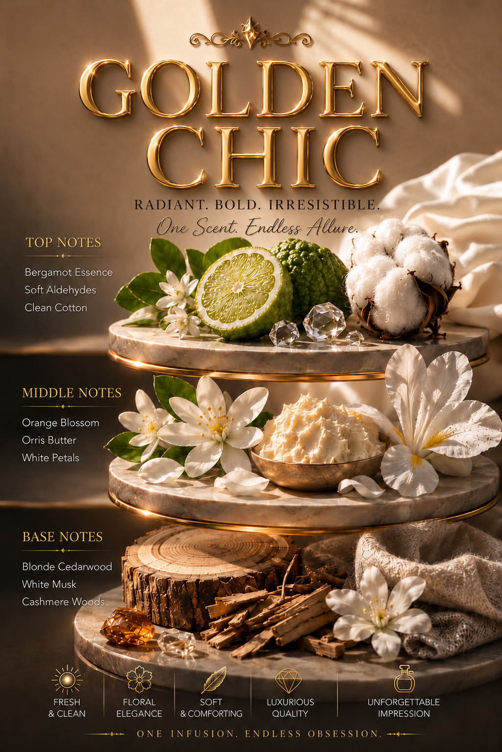 Golden Chic Luxurious Body Oil