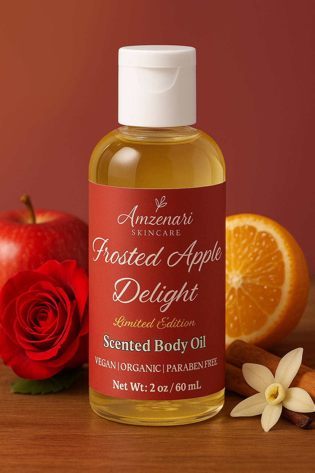 FROSTED APPLE DELIGHT SCENTED BODY OIL