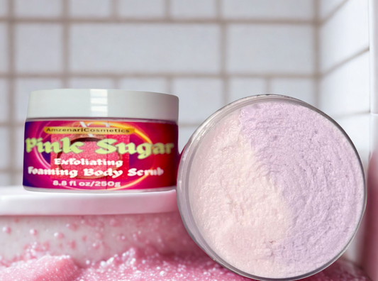 Pink Sugar Foaming Body Scrub