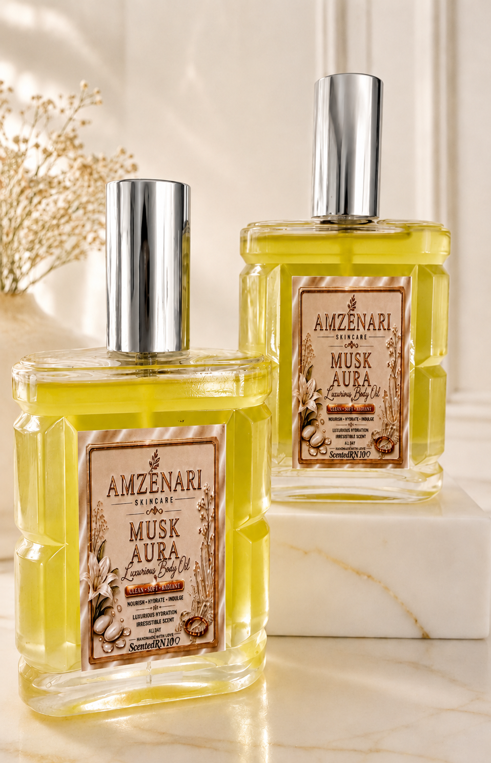 MUSK AURA LUXURIOUS BODY OIL (INSPIRED BY MUSK  THERAPY )
