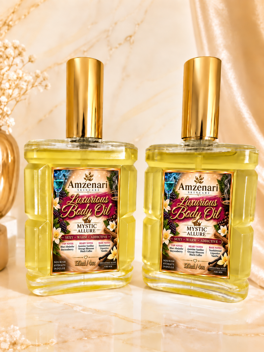MYSTIC ALLURE LUXURIOUS BODY OIL (INSPIRED BY YSL BLACK OPIUM INTENSE )