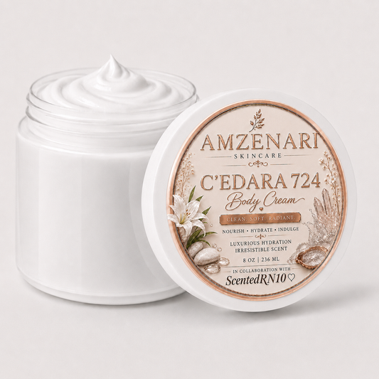 C’EDARA 724 BODY CREAM HYBRID ( INSPIRED BY MFK724 & CEDAR CHIC