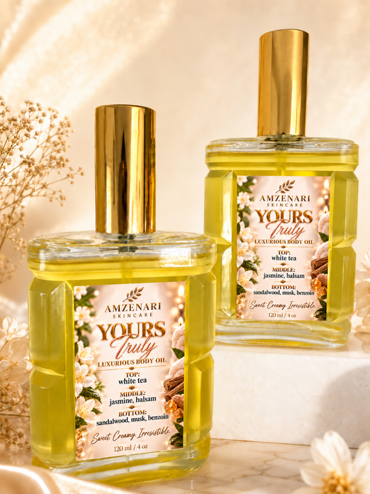 YOURS TRULY LUXURIOUS BODY OIL ( INSPIRED BY WEDDING SANTAL VELVET 35 KAYALI )