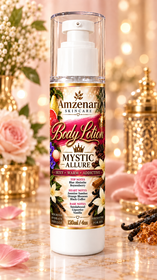 MYSTIC ALLURE SCENTED BODY LOTION ( YSL BLACK OPIUM INTENSE )