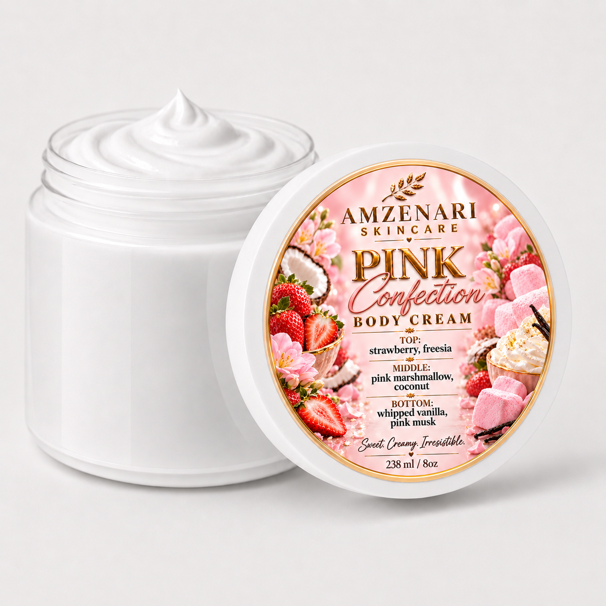 PINK CONFECTION BODY CREAM ( INSPIRED BY KAYALI YUM BOUJEE MARSHMALLOW)